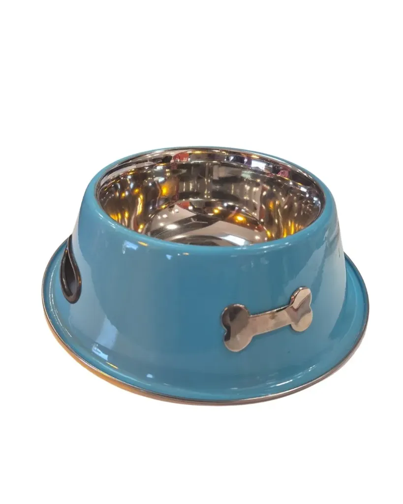 [J26020091] Gamelle bleue en acier Color - Camon