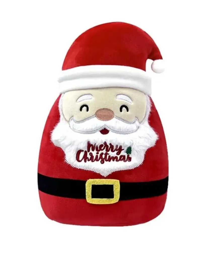 Peluche Père Noël XL chien - Bubimex