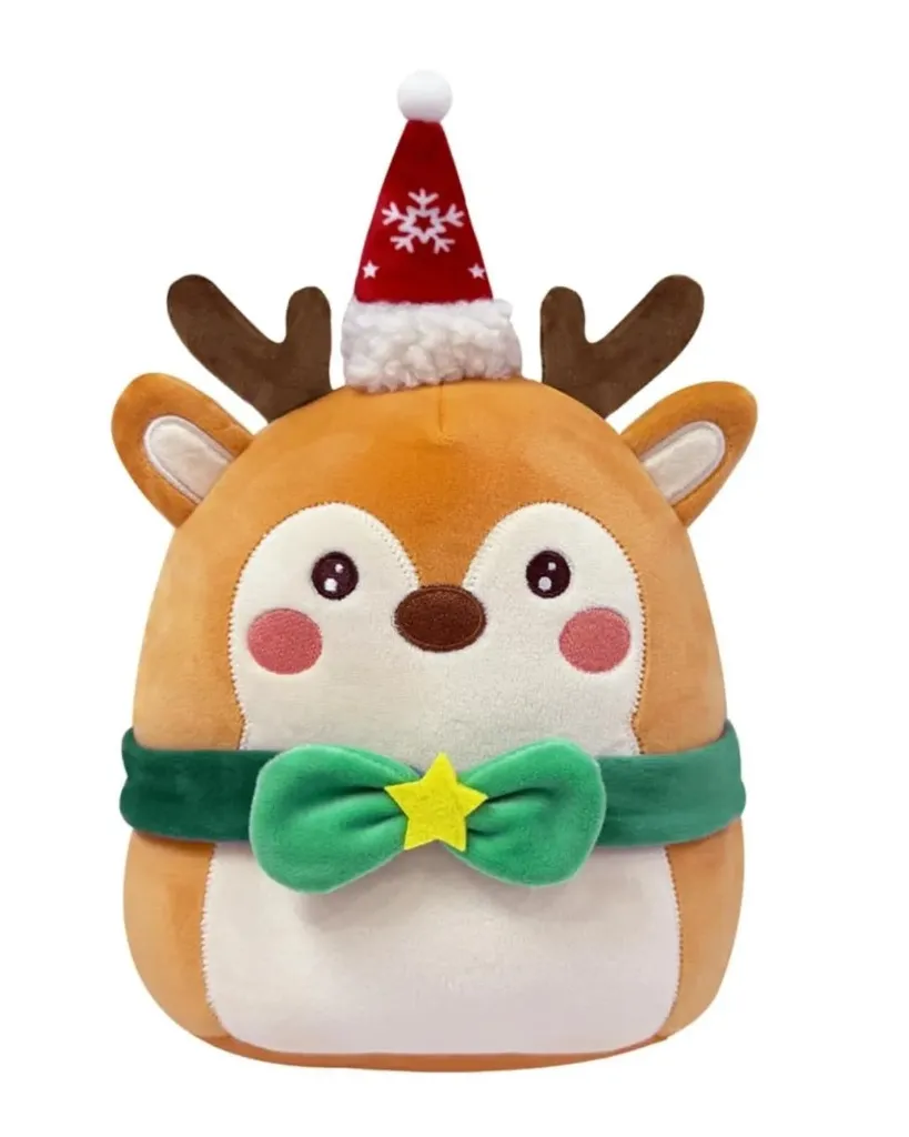 [J26030024] Peluche renne XL chien - Bubimex