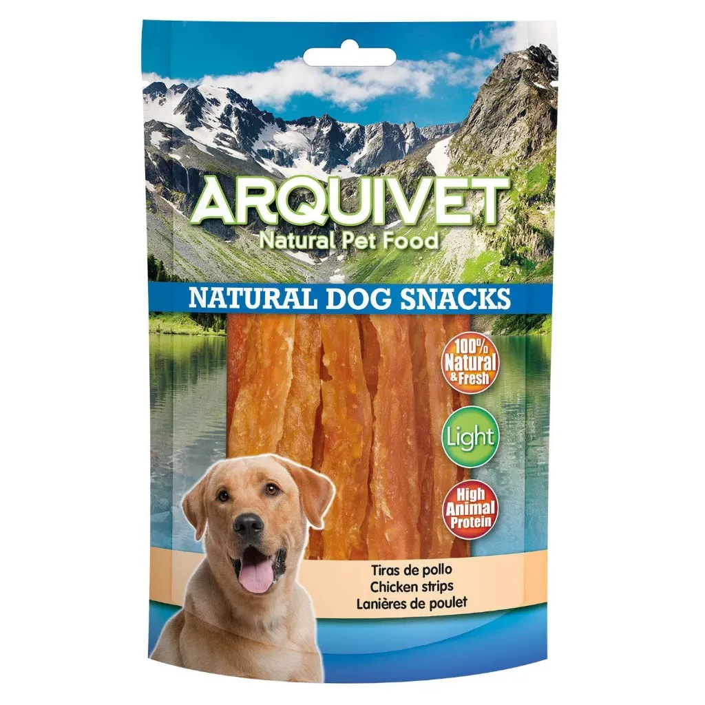 Lanières de poulet (100 g) - Arquivet
