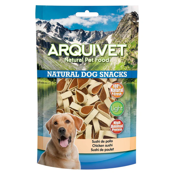 [J26030093] Sushis au poulet (100 g) - Arquivet