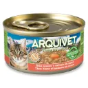 Thon blanc et saumon en sauce - Mini filets (1 boîte 80 g) - Arquivet