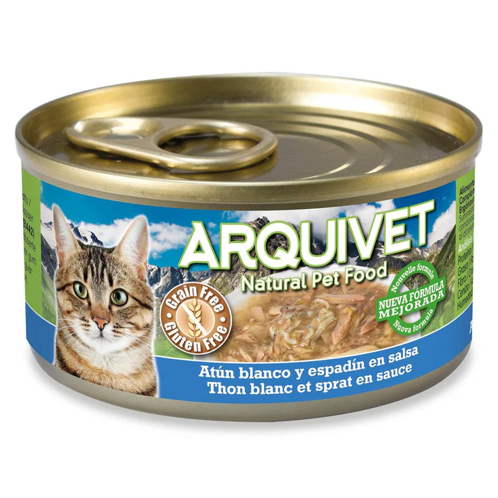 Thon blanc et sprat en sauce - Mini filets (1 boîte 80 g) - Arquivet