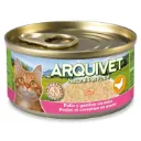Poulet et crevettes en sauce - Mini filets (1 boîte 80 g) - Arquivet