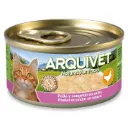 Poulet et crabe en sauce - Mini filets (1 boîte 80 g) - Arquivet