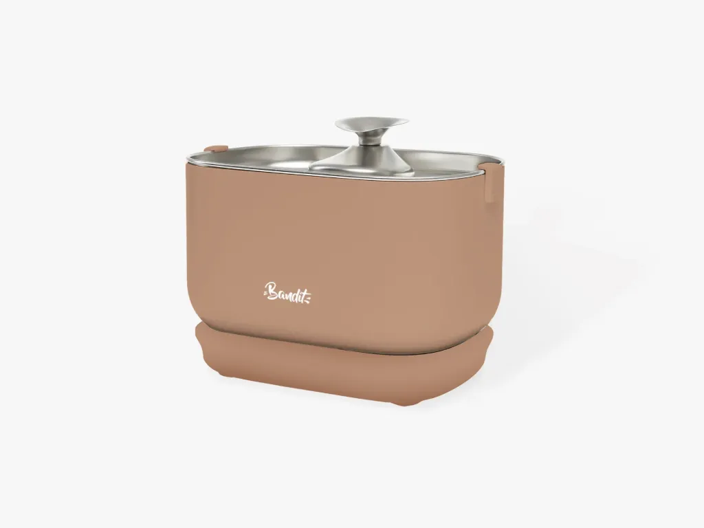 [J26030130] Fontaine à eau avec fil (mocha) - Bandit