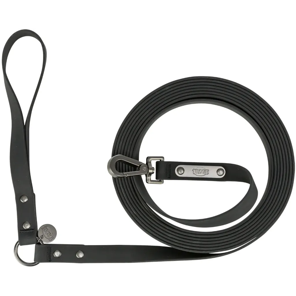 [J26040009] CityStyle laisse à pister - Trixie (Noir, S-M)