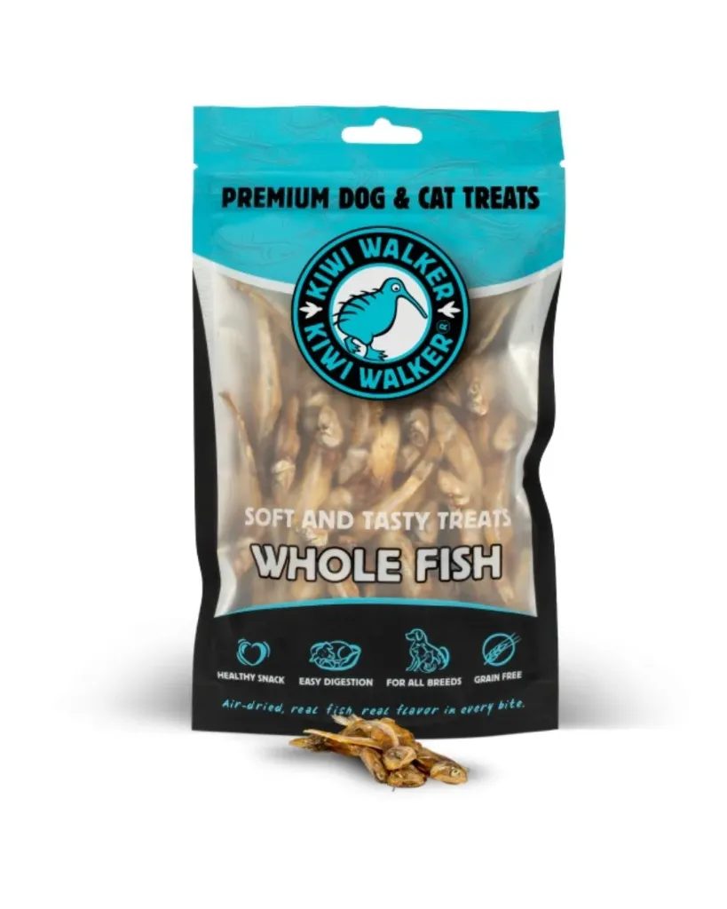 [J26040019] Strips soft au poisson (100 g) - Kiwi Walker