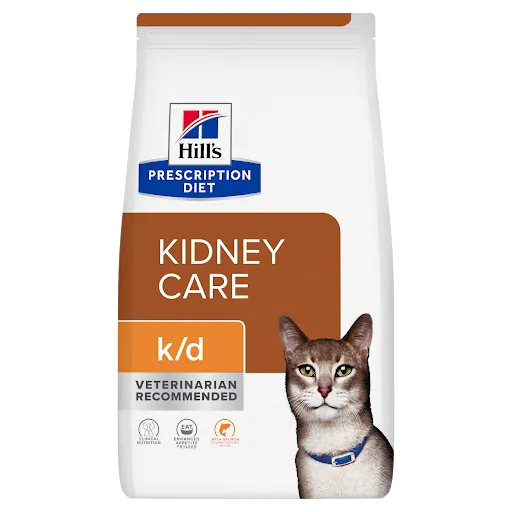 Feline k/d au saumon (1.5 kg) - Hill's Prescription Diet