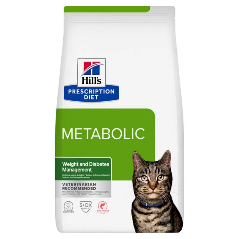 [J26040025] Feline Metabolic au saumon (8 kg) - Hill's Prescription Diet
