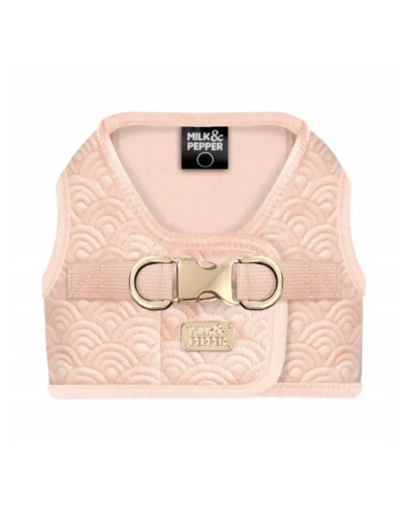 [J26040063] Harnais Jacket Fuji - Milk&Pepper (Rose, 26 cm)
