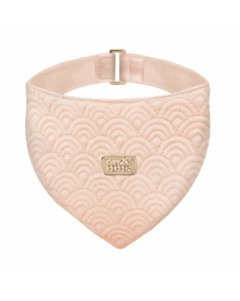 [J26040098] Foulard Kimi - Milk&Pepper (Rose, 25 cm)