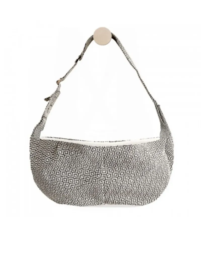 [J26040132] Sac en bandoulière Mahdi - Milk&Pepper (Beige, 52 cm)