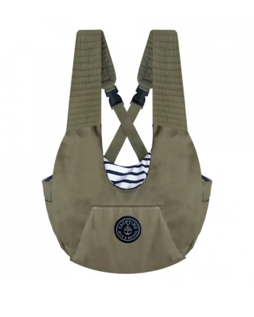 [J26040144] Sac porte bébé Armel - Milk&Pepper (29 cm)