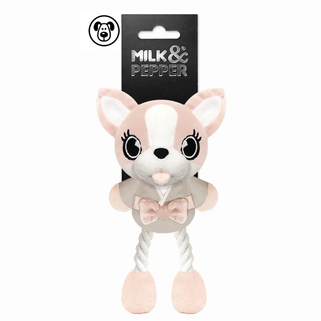 [J26040154] Peluche chihuahua Nori (18 cm) - Milk&Pepper