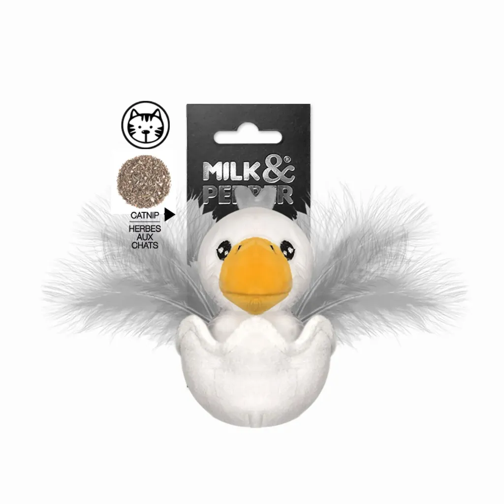 [J26040159] Peluche poussin pélican Angelo (10 cm) - Milk&Pepper