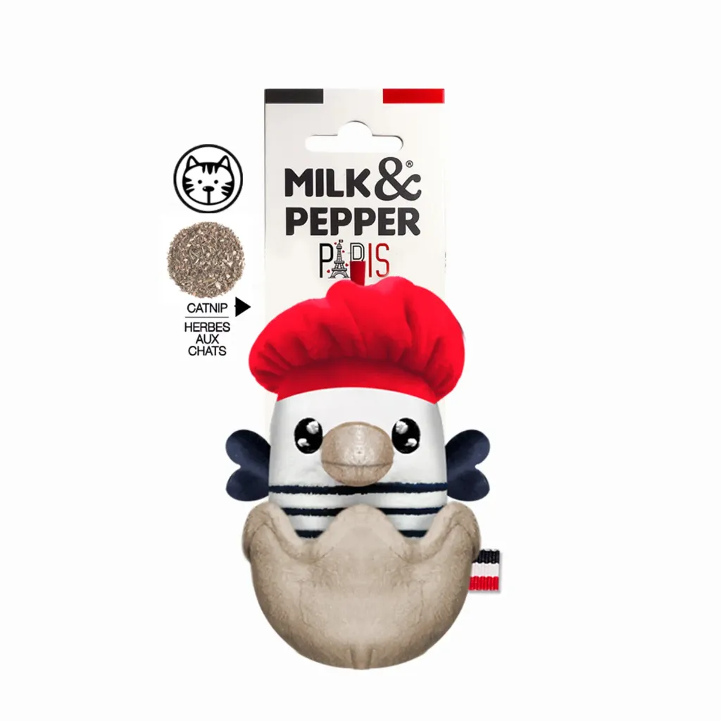 [J26040163] Peluche poussin Cyprien (11 cm) - Milk&Pepper