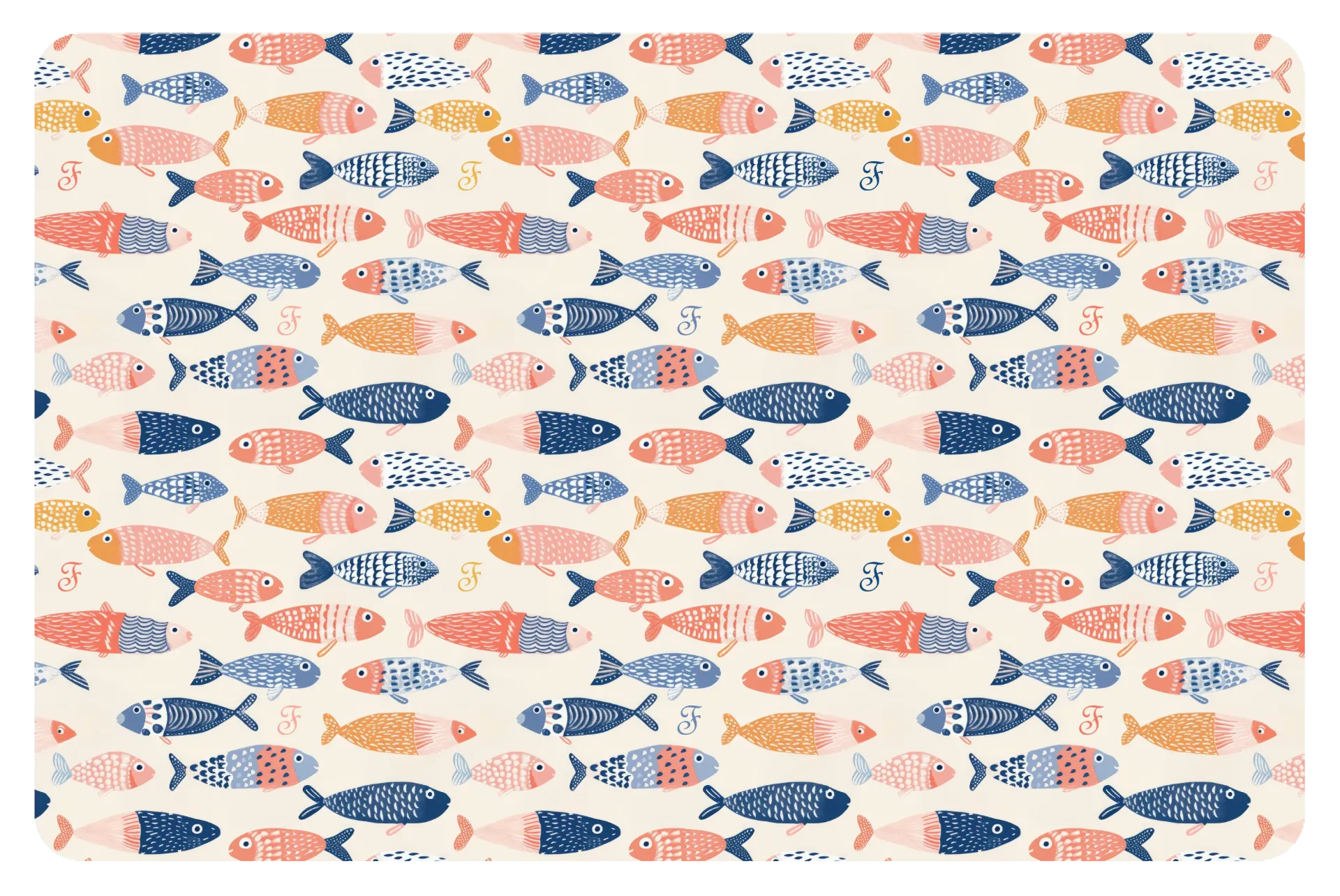 [J26040269] Tapis pour bol Pinna (43 x 28 cm) - Ferribiella