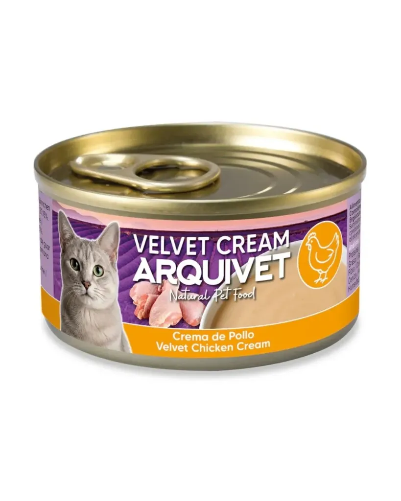 [J26040309] Pâtée crème au poulet (80 g) - Arquivet