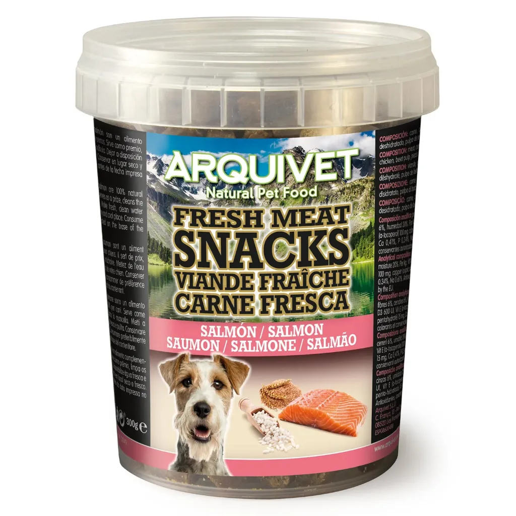 Friandises au saumon frais (300 g) - Arquivet