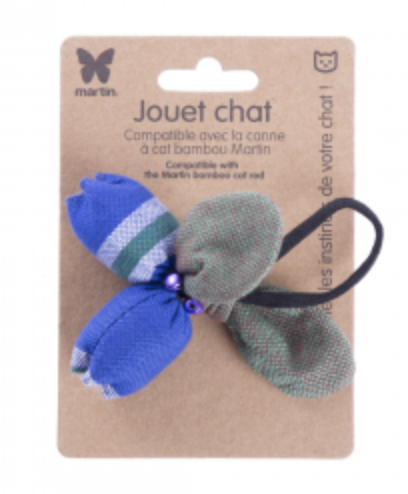 [J26060024] Jouet pour chat Fruit exotique bleu - Martin Sellier