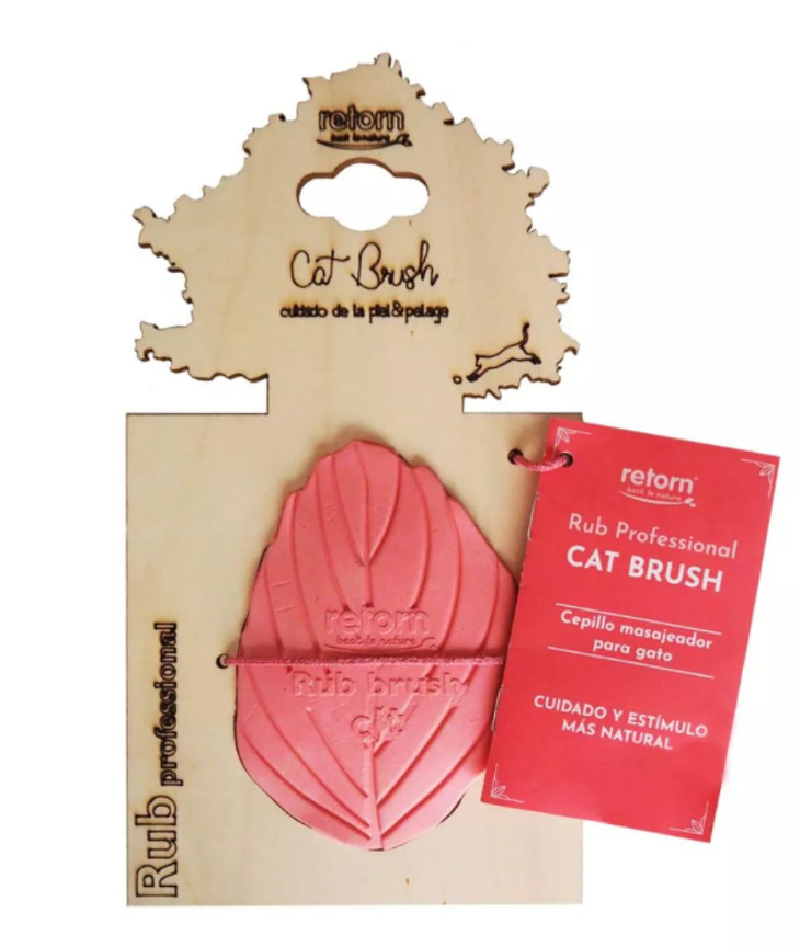 [J26060047] Brosse pour chat rose - Retorn