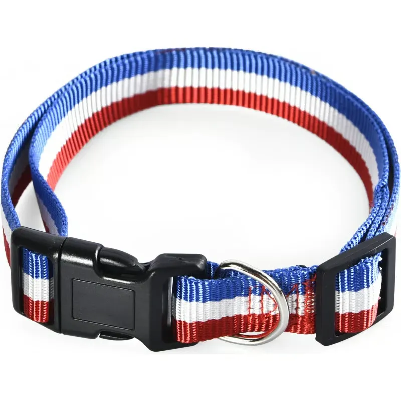 [J26060054] Collier France nylon (40 mm / 55-70 cm) - Bubimex