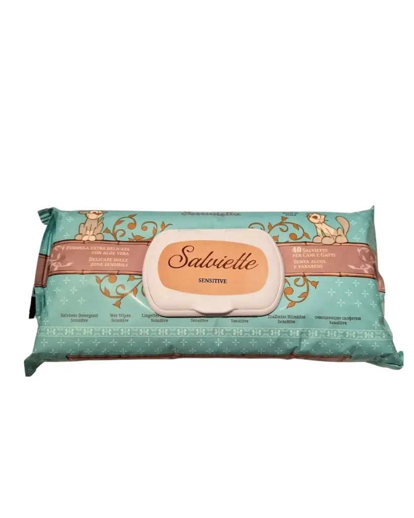 [J26060153] NEW - Lingettes sensitive peaux délicates (40 lingettes) - Ferribiella