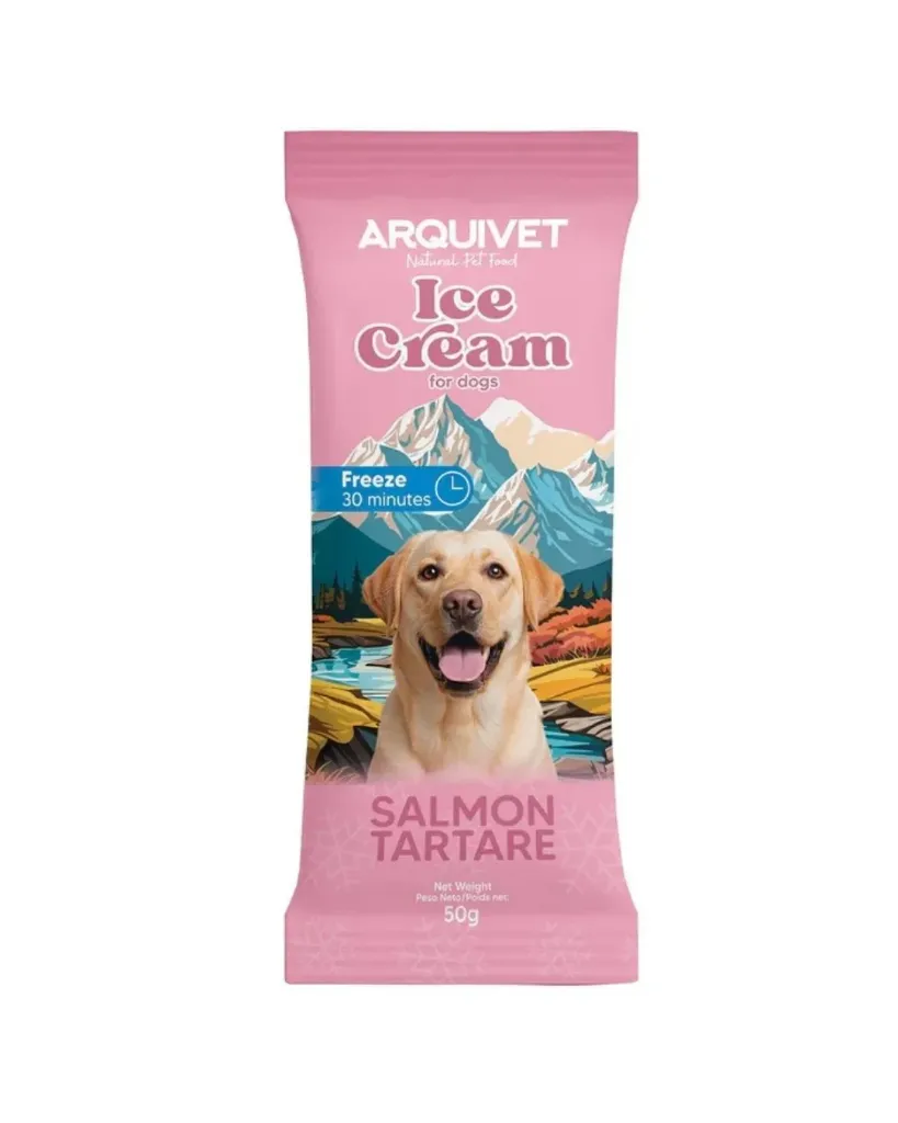 [J26060254] Glace au tartare de saumon (50 g) - Arquivet