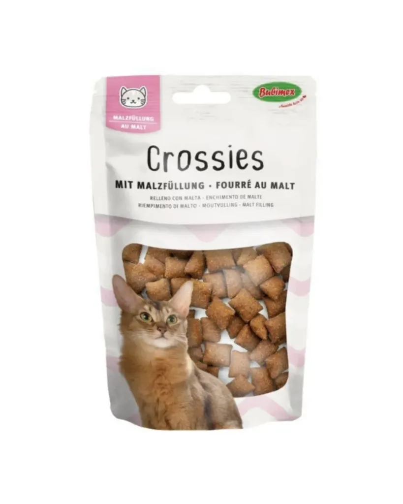 [J26070047] Crossies fourrés au malt (50 g) - Bubimex