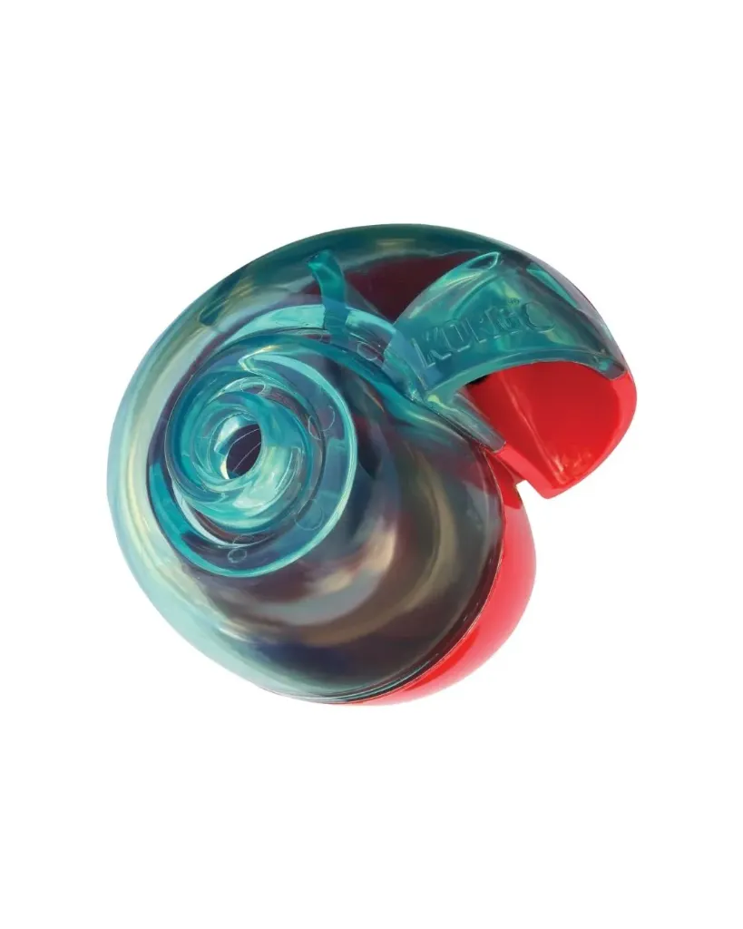[J26070059] Jouet rewards coquille rouge et bleu - Kong