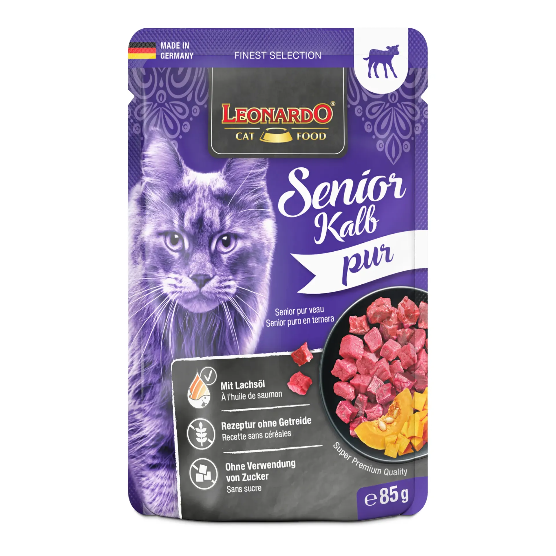 SENIOR Pure Veau (sachet 85 g) - Léonardo
