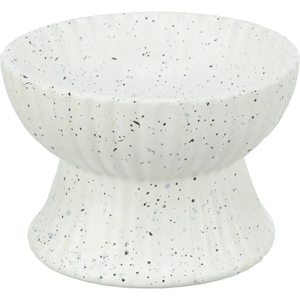 [J26090001] Gamelle surélevée en céramique (14 cm - blanc) - Trixie