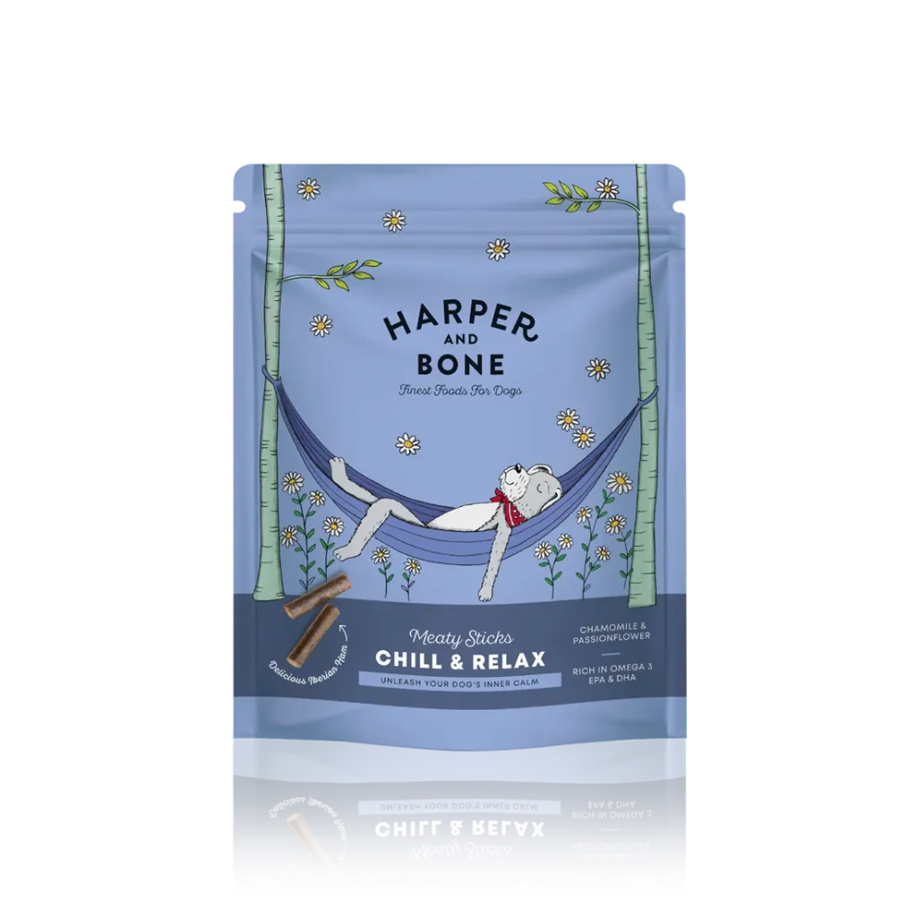 [J26090014] Meaty Sticks Chill & Relax pour Chien (75 g) - Harper & Bone