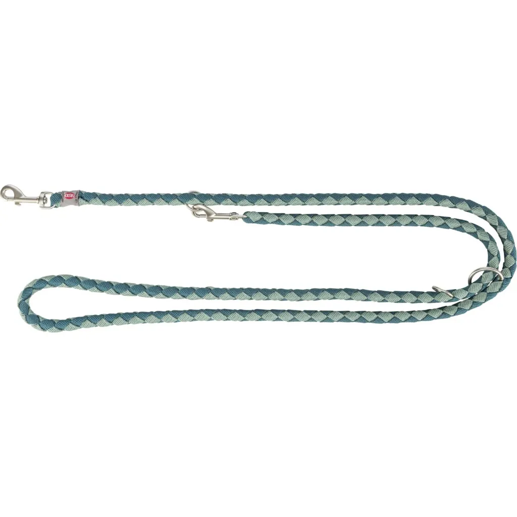Laisse réglable "Cavo" - Pétrole/Sauge (L-XL) - Trixie