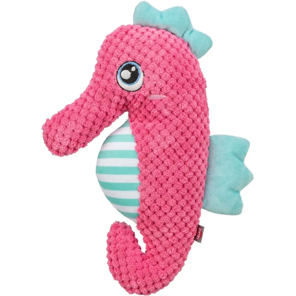 [J26100065] Peluche silencieuse Hippocampe pour chien (28 cm) - Trixie