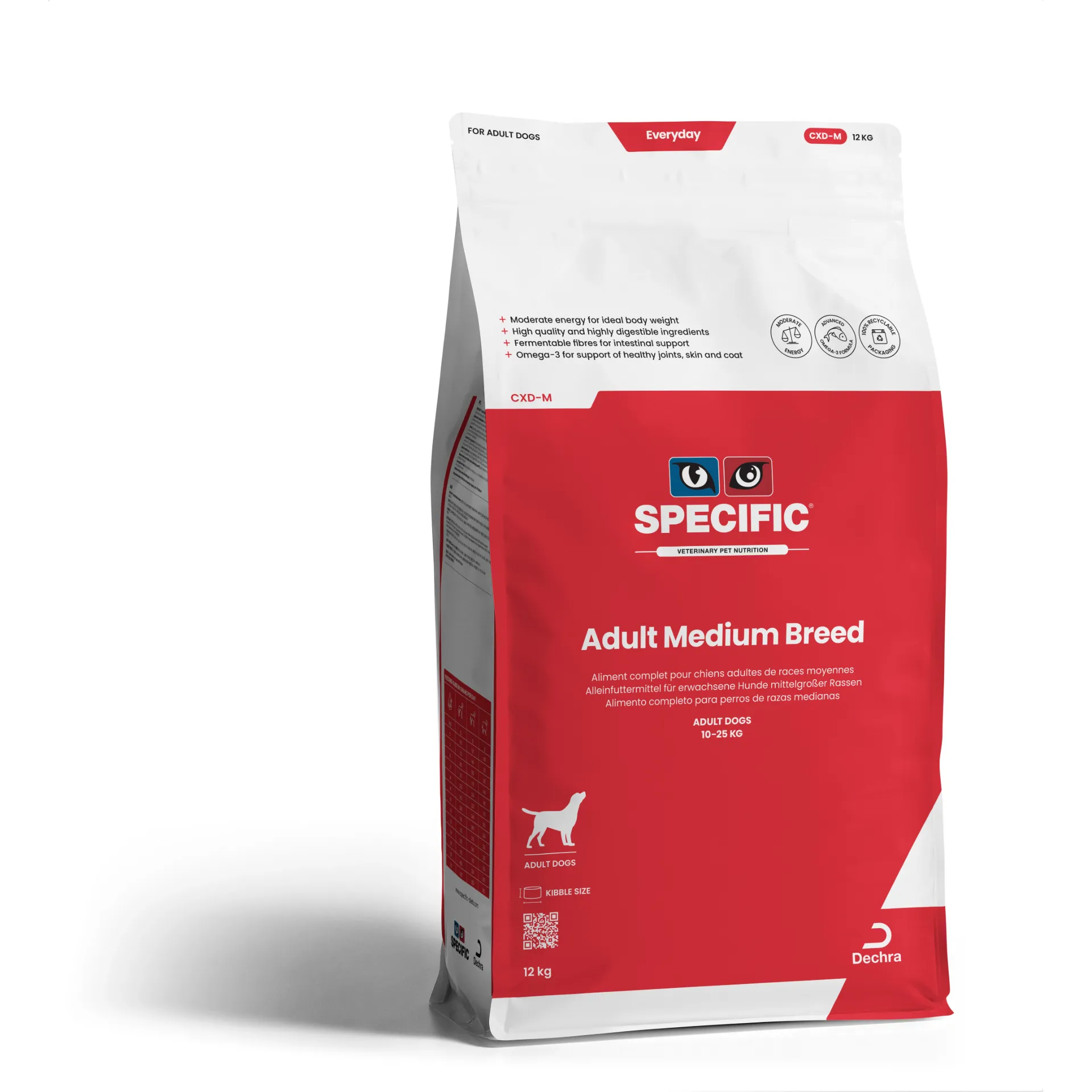 [J26100079] SPECIFIC CXD-M Adult Medium Breed (12 kg) - Dechra