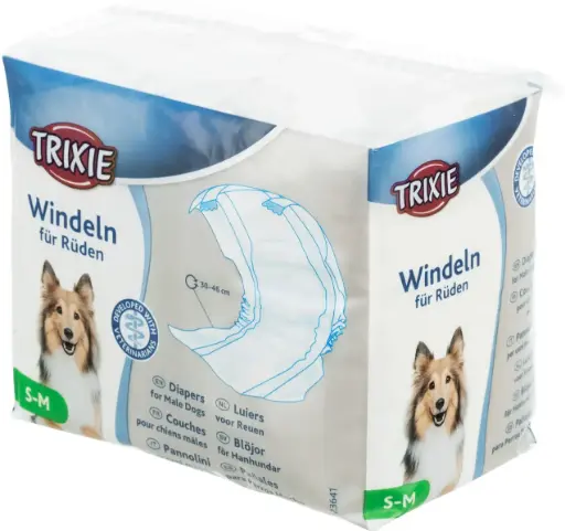 [10143_18011] Couches pour chien mâle x12 (S-M) - Trixie