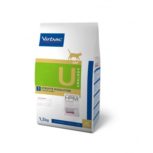 [10173_18036] Veterinary HPM Urology Struvite Dissolution Cat (3 kg) - Virbac HPM Veterinary