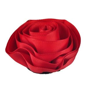 [10241] Fleur rouge pour collier - Flamingo