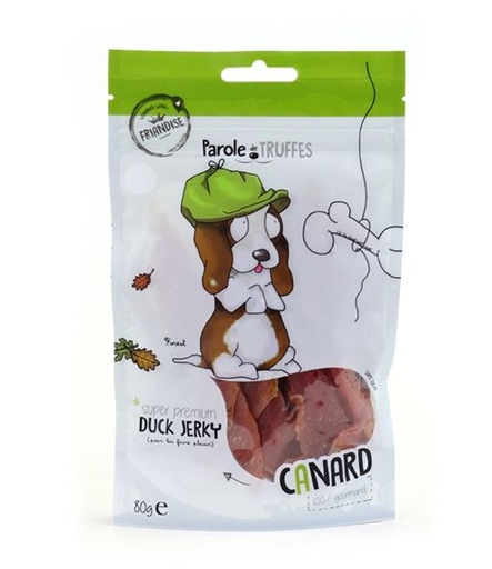 [10440] Friandises Duck Jerky (80 g) - Parole de Truffes