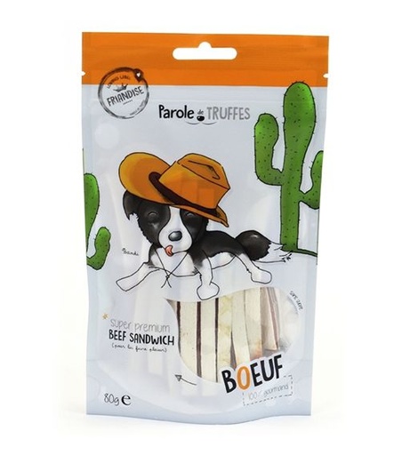[10444] Friandises Beef Sandwich (80 g) - Parole de Truffes