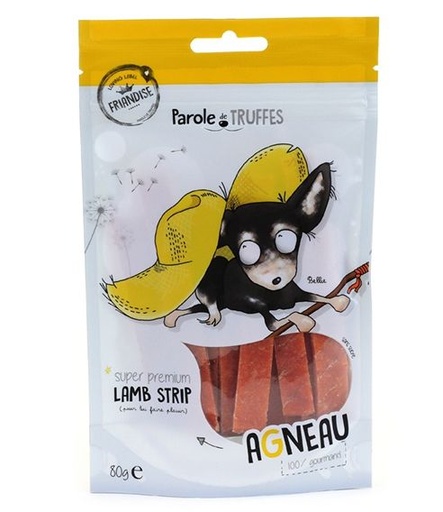 [10449] Friandises Lamb Strip (80 g) - Parole de Truffes