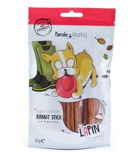 [10451] Friandises Rabbit Stick (80 g) - Parole de Truffes