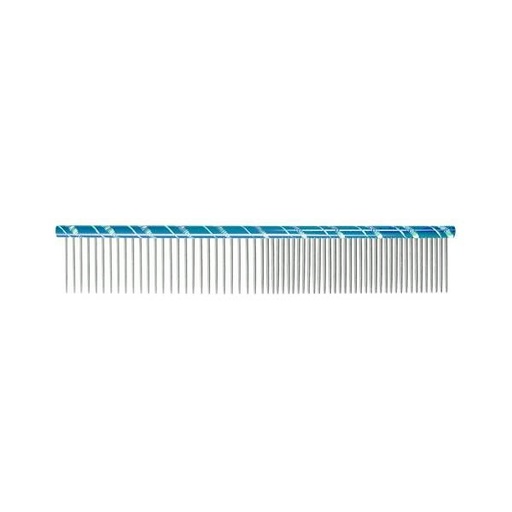 [10610_24037] Peigne en acier fantaisie 19 cm (Bleu) - Chadog