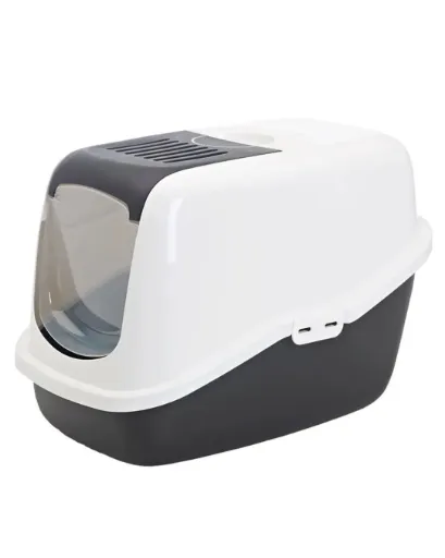 [10725] Maison de toilette Nestor noir - Savic