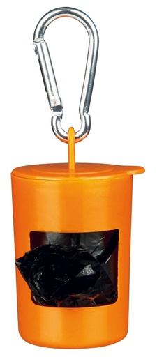 [10888] Distributeur en plastique avec mousqueton de sacs ramasse crottes - Trixie