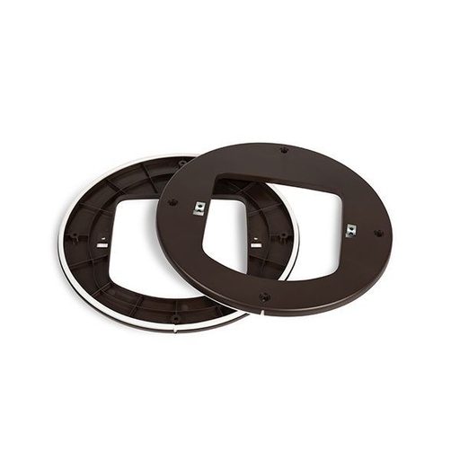 [10972_28924] Adaptateur vitrage pour chatière pour puce électronique et à pile (Brun) - Petsafe