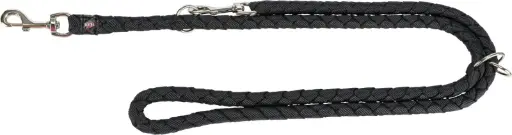 [10973_27813] Laisse réglable "Cavo" - Noir (L-XL) - Trixie