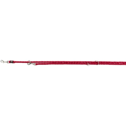 [10973_27826] Laisse réglable "Cavo" - Rouge (S/M) - Trixie